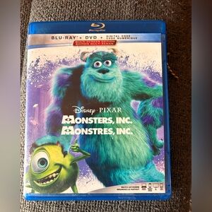 Disney Pixar Monsters, Inc. Blu-ray + DVD